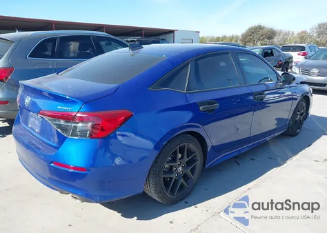 2022 Honda Civic Sport из США, поврежденный, VIN 2HGFE2F51NH542643